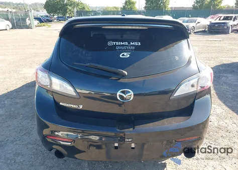 2012 Mazda Mazdaspeed3 Touring z USA, uszkodzony, nr VIN JM1BL1L4XC1561955